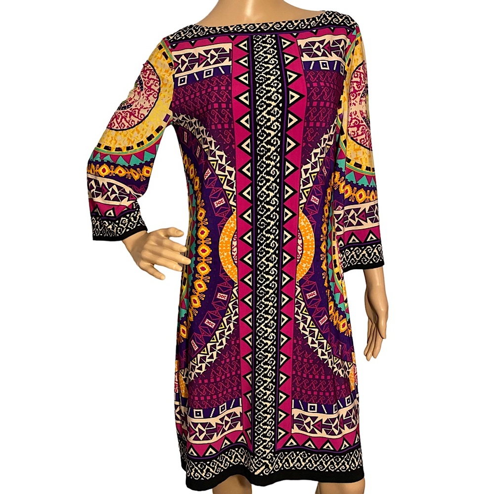 VINTAGE 90s/Y2K ICE LONG SLEEVE DRESS  SZ S/M